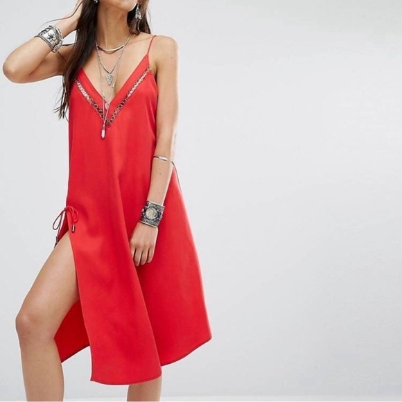 Free people all i want military tank tunic dress grommet detail - Picture 5 of 12